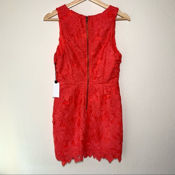 Astr Pink and Red Mini Dress - Picture 8 of 8